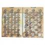 Набор 25 центов CША 2010-2021 Национальные парки - Прекрасная Америка (56 монет) - полная коллекция