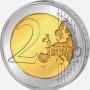 2 Евро 2015 Германия (D) XF.10-я монета серии «Федеральные земли Германии»: Гессен (Церковь Святого Павла во Франкфурт-на-Майне)