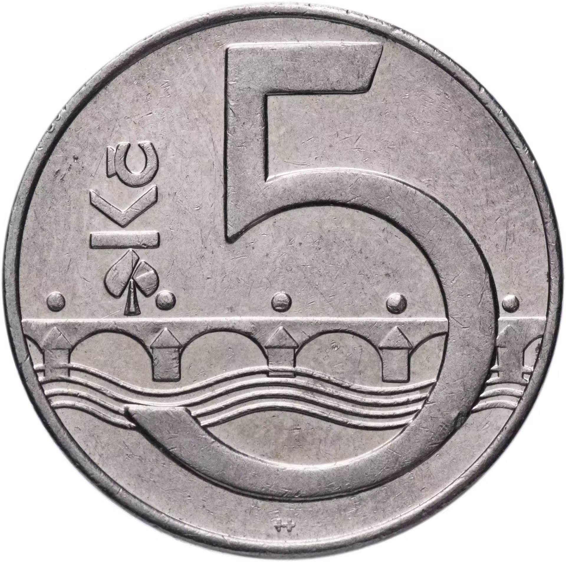5 кронов в рублях. Чехия 5 крон 1993. Чешские монеты 5 крон. 50 Крон Чехия 1993-2021. Крона монета Чехия.